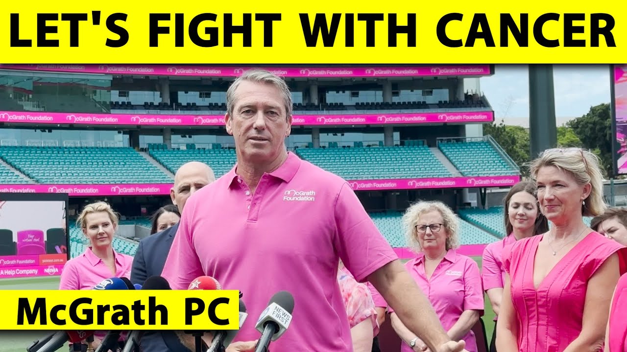 Legendary Australian Pacer Glenn McGrath's New Year Mission to fight Against Cancer || #indvsaus