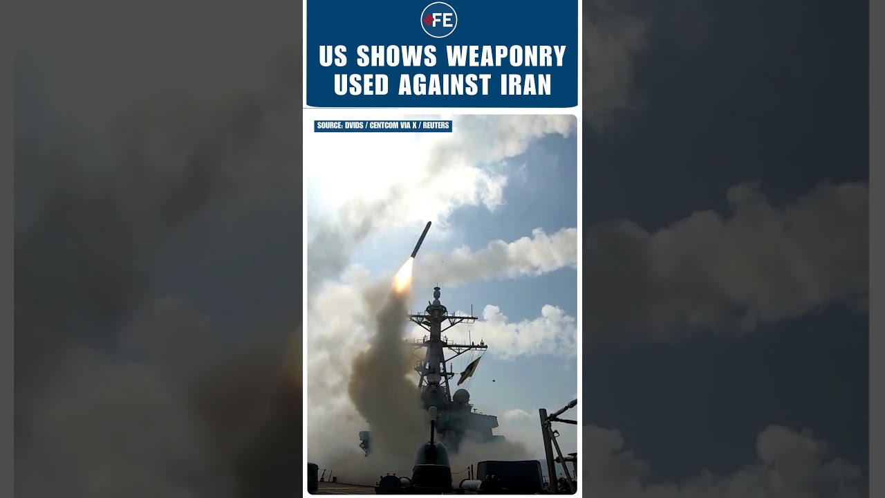 #watch | US Releases More Visuals Showing Equipment Used In Strikes On Iran | #shorts