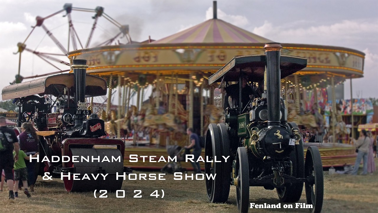 Haddenham Steam Rally & Heavy Horse Show (2024) [4K]