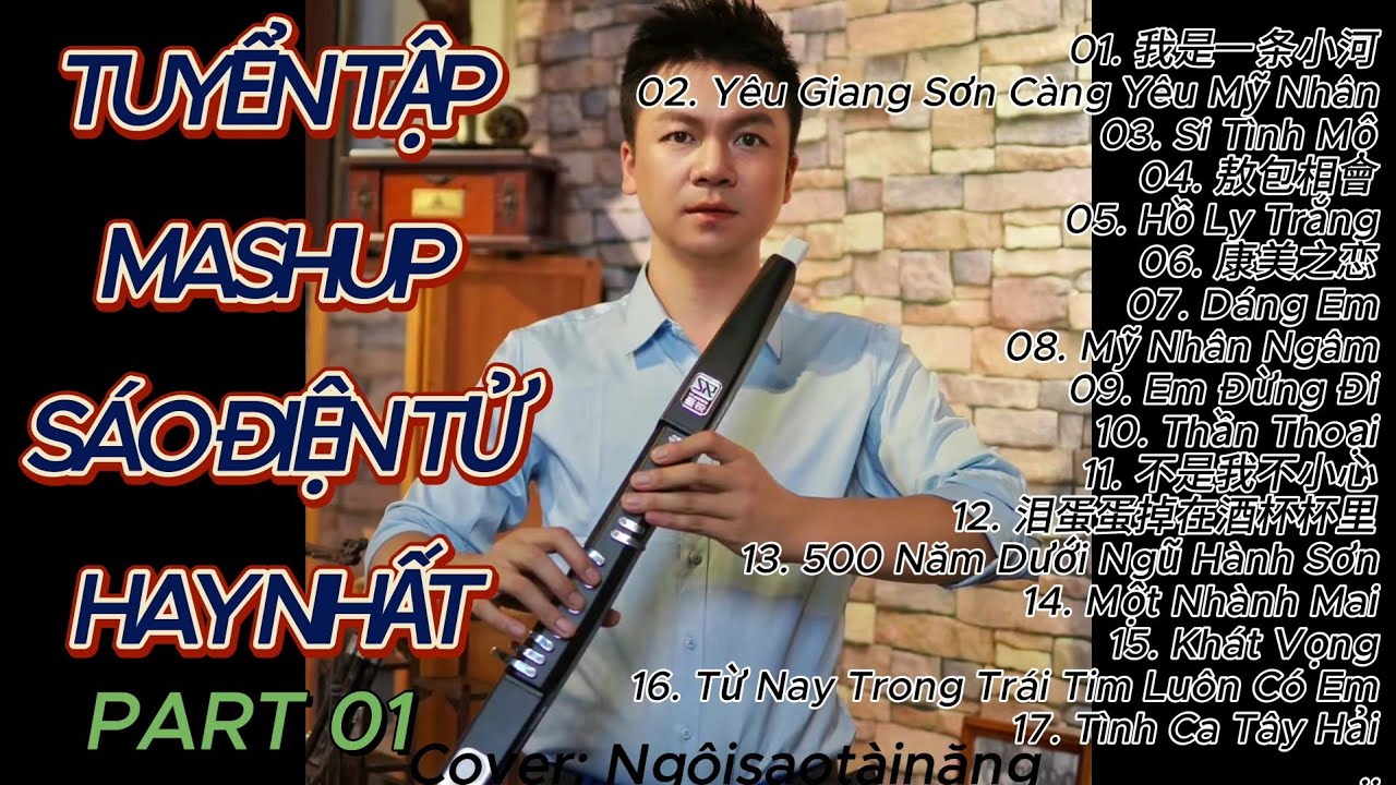 Mashup Các Bài Hát Nhạc Trung Quốc Bất Hủ || Cover Sáo Điện Tử Hay Nhất Của @Ngôisaotàinăng PHẦN 1