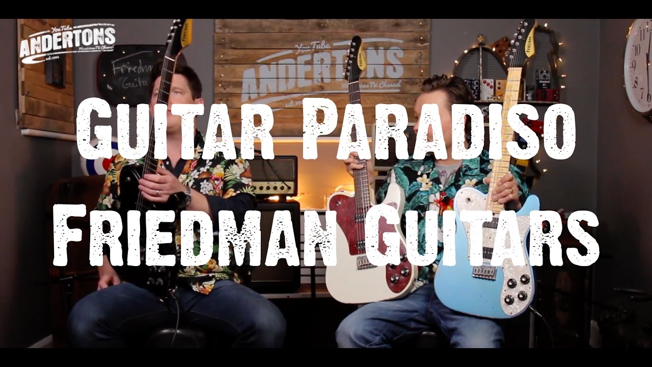 Guitar Paradiso - Friedman Vintage T Guitars