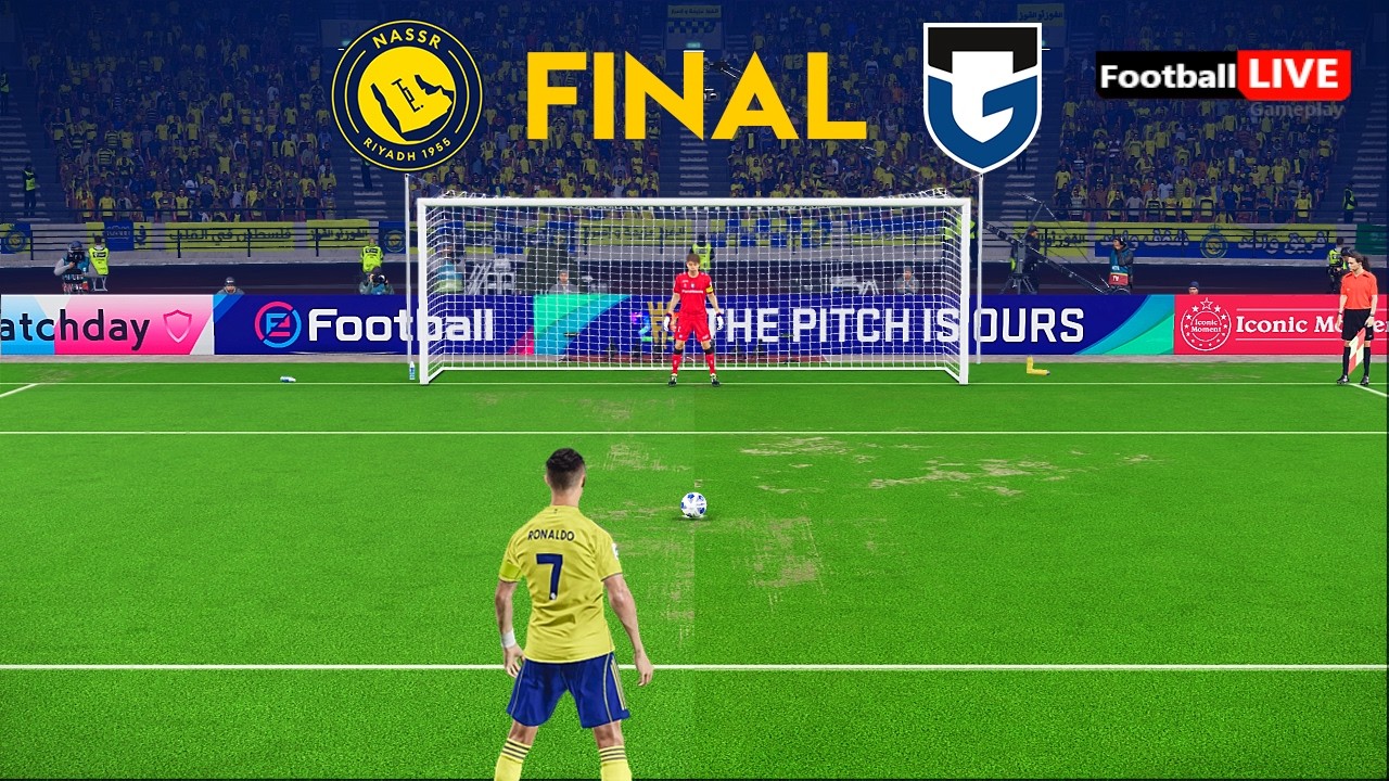 AL NASSR vs GAMBA OSAKA - Penalty Shootout - Final AFC Champions League 2 2026 | Simulation PES