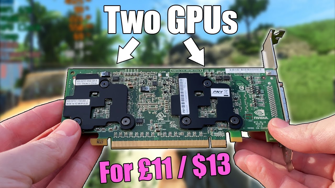 The Cheapest Dual-GPU Graphics Card You Can Buy