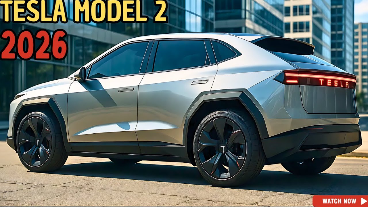 Tesla Model 2 Mini SUV z 2026 roku już tu jest &mdash; PIERWSZE SPOJRZENIE!