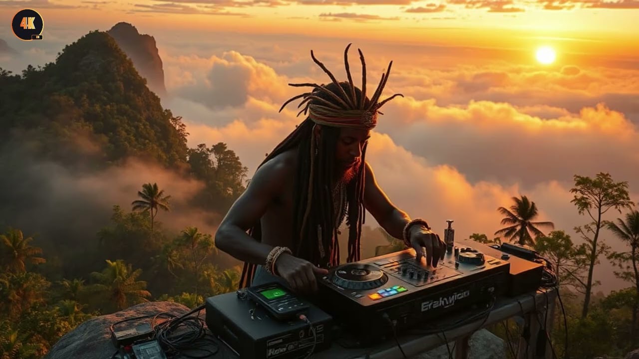 4K Rasta Vibes at Sunset The Mountain | Reggae Dub Session