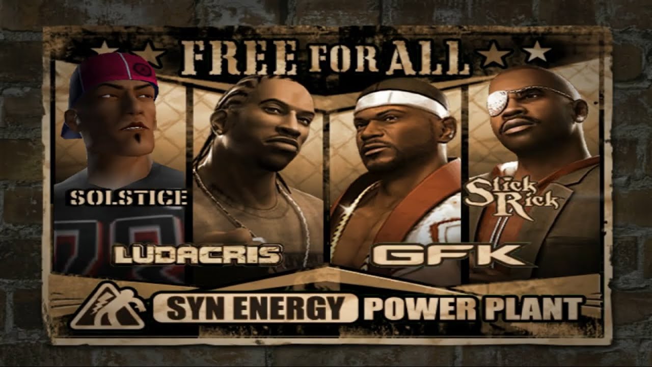Def Jam FFNY: FFAM: AnarchySolsticeV2 VS Luda VS GFK VS Slick Rick @ Syn Energy Power Plant.