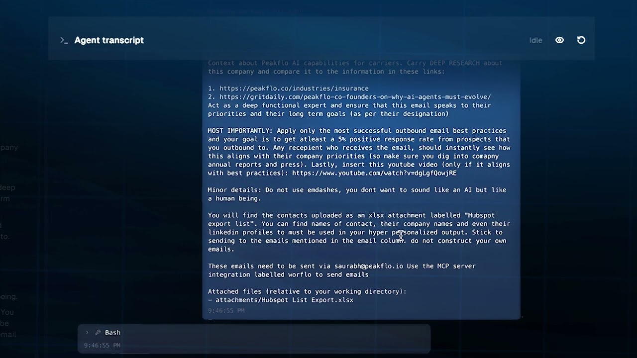 AI SDR | Peakflo 20X