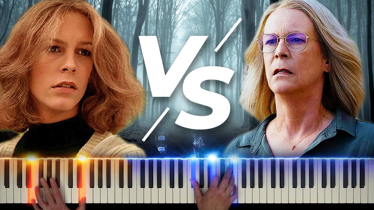 Halloween - Laurie's Theme 1978 VS 2022 (Piano Battle)
