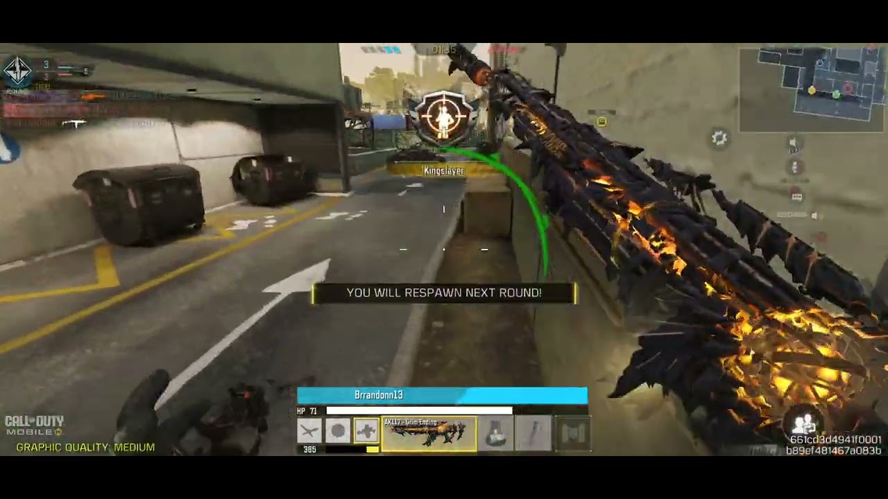 CODM learning to snipe in snd