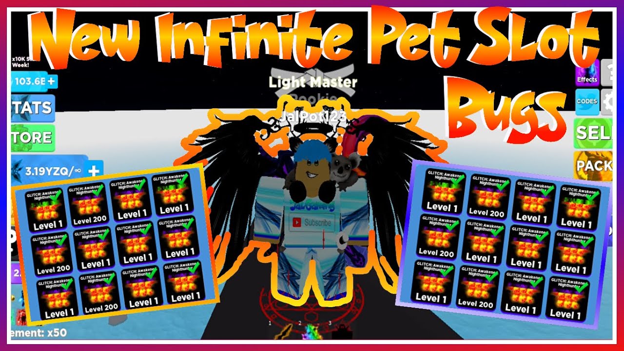 ⚡NEW Infinite Equip Pets⚡NEW Bug In Ninja Legends!! Unlocking Elements Fast!! - Roblox