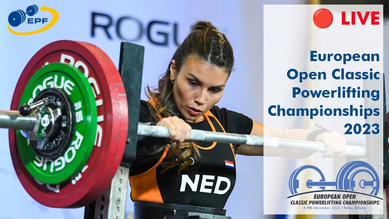 Women 47 & 52 kg - European Open Classic Powerlifting Championships 2023