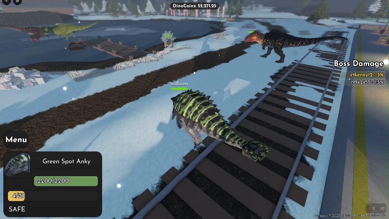 MRIMPOSSIBLE PLAYS JURRASICBLOCKY AND DOES THE TANK CHALLENGE