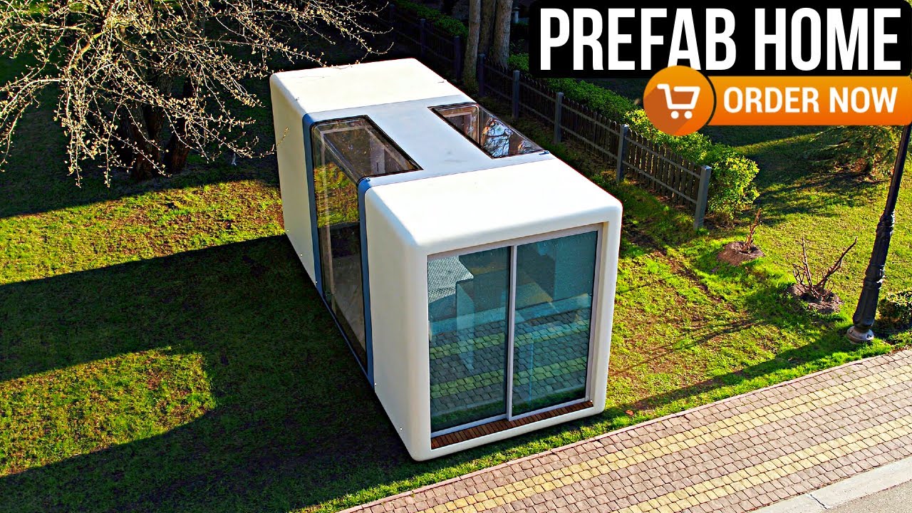 This Modern PREFAB HOME Can Be Ordered Online and Delivered Nation Wide