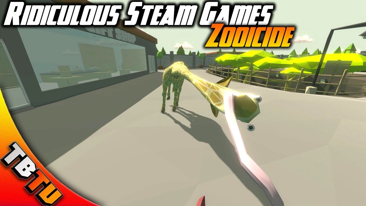 ANIMALS VS HUMANS! ZOOICIDE GAMEPLAY! Ridiculous Steam Games E1
