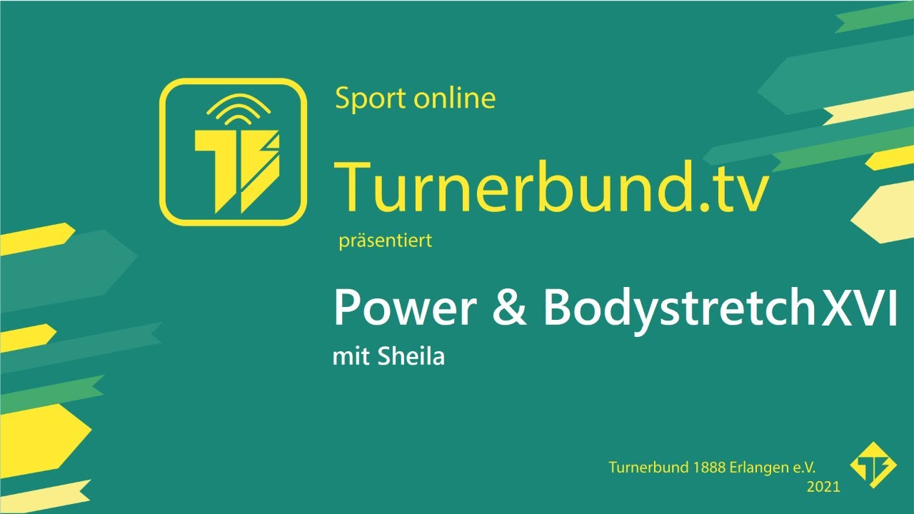 Power & Bodystretch -  XVI mit Sheila 50+| Turnerbund TV Live #133