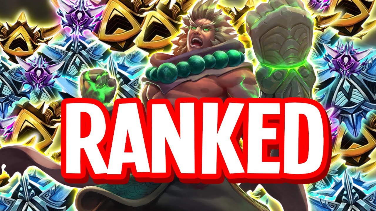 I Played Ravana So I Could TRYHARD in this Ranked SMITE GAME!