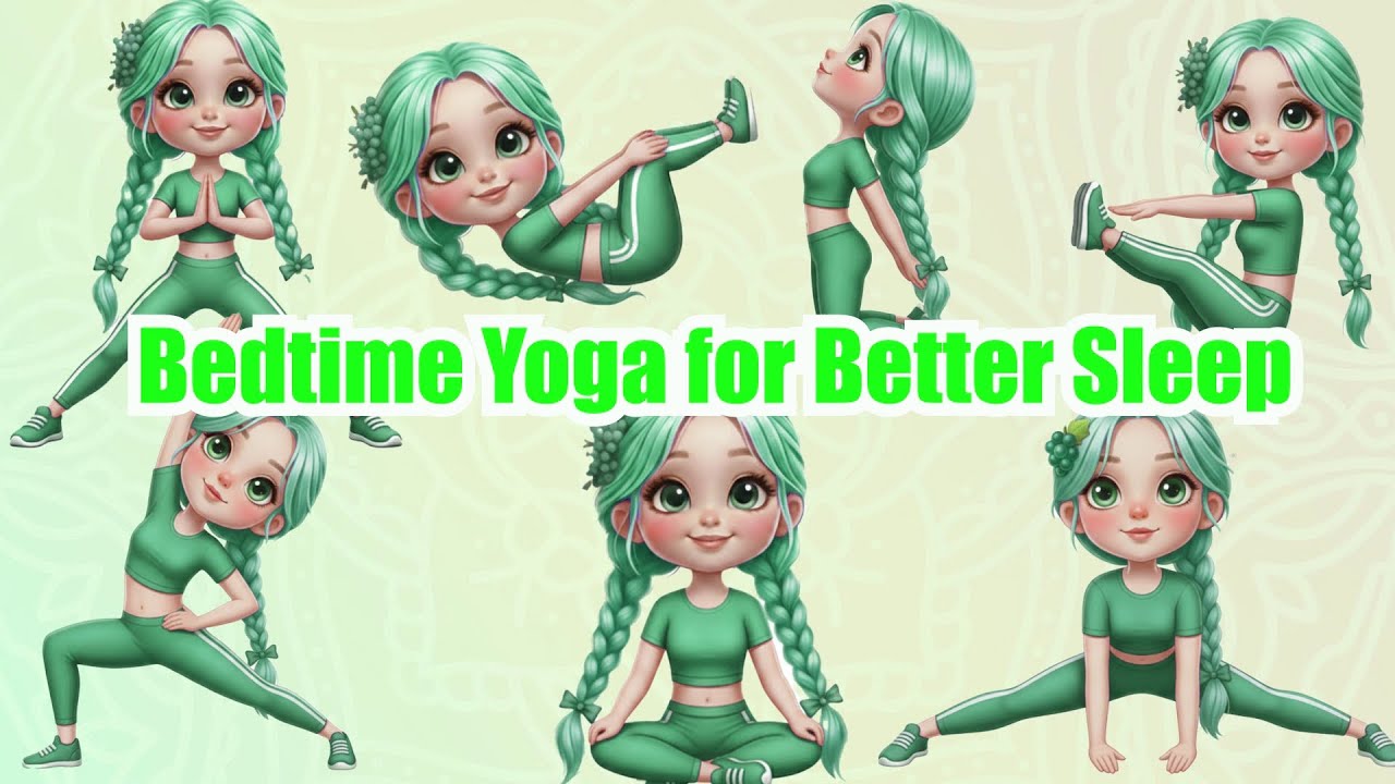 Bedtime Yoga for Better Sleep | Gentle Relaxing Night Flow to Unwind
