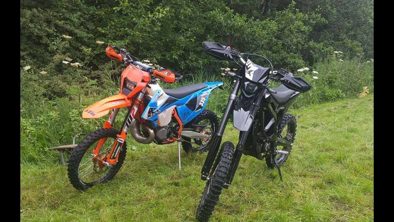 Surron Ultra Bee hill climbs Butts Quarry Akaso EK7000 pro Enduro KTM EXC 300