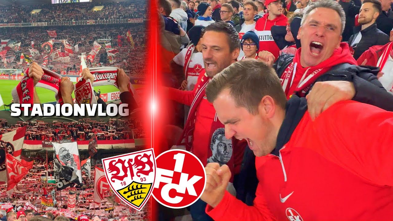 👹🔥🏆 Starker POKALFIGHT beim VIZEMEISTER! | VfB Stuttgart - 1. FC Kaiserslautern | Stadionvlog