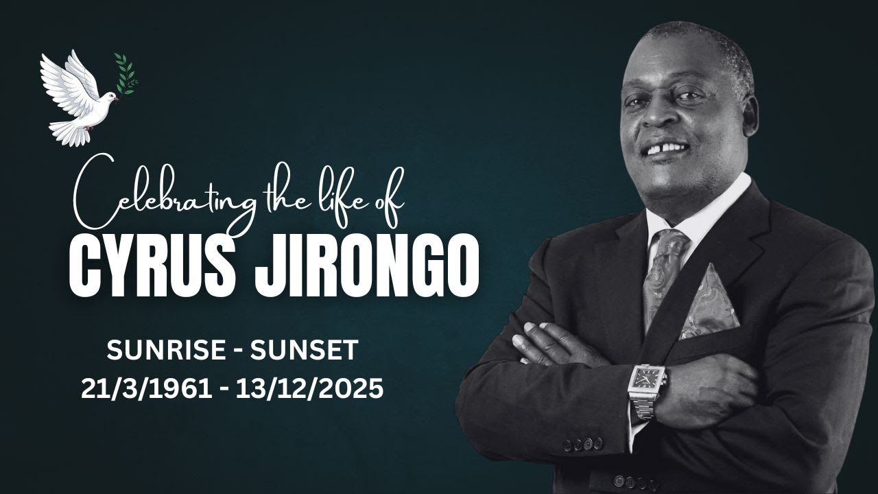 A life well lived: Celebrating the life of Cyrus Jirongo