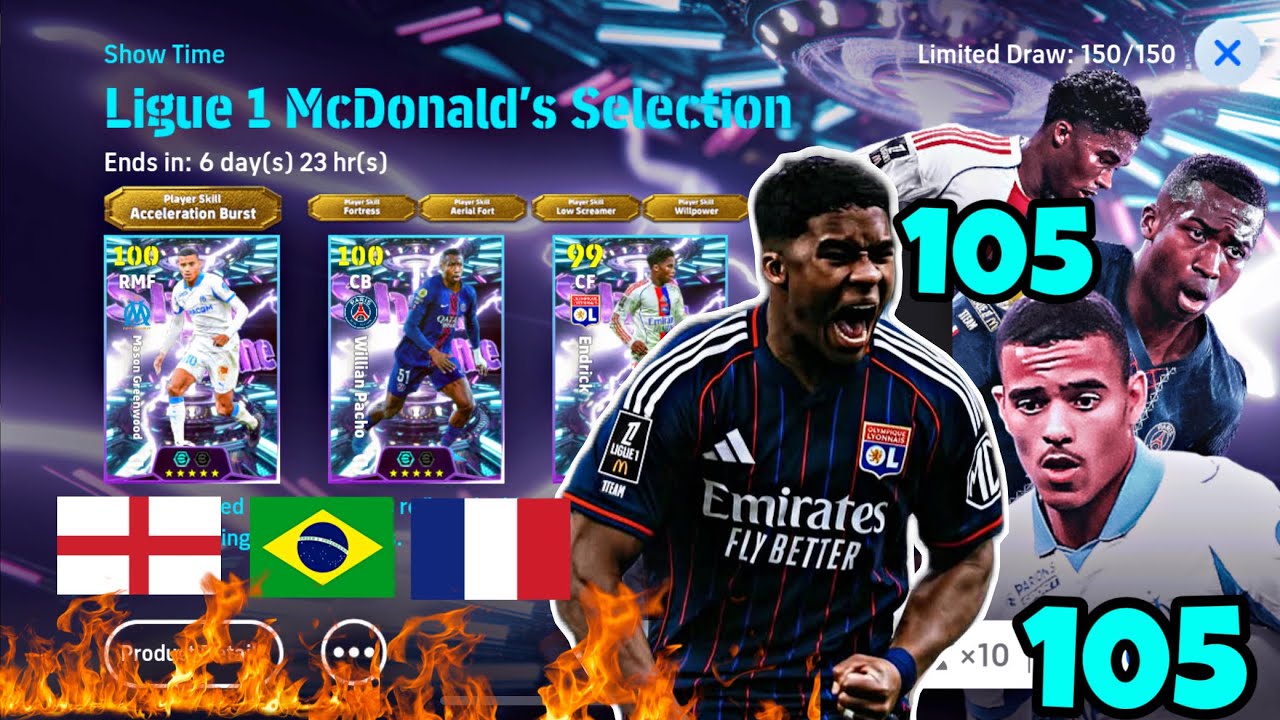 BOX DRAW SHOWTIME💥 PALING MERACUN✅ 😱🤩😍❤️🔥🔥🔥💯💯💯ENDRICK GOAL POACHER🥵🇧🇷⚽️, GREENWOOD HOLE PLAYER MAT😈✨