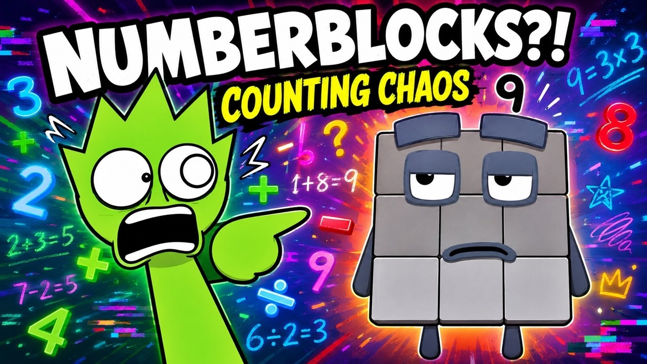 Sprunki Meets Numberblocks 🔢 Remix-2 - Animation Meme