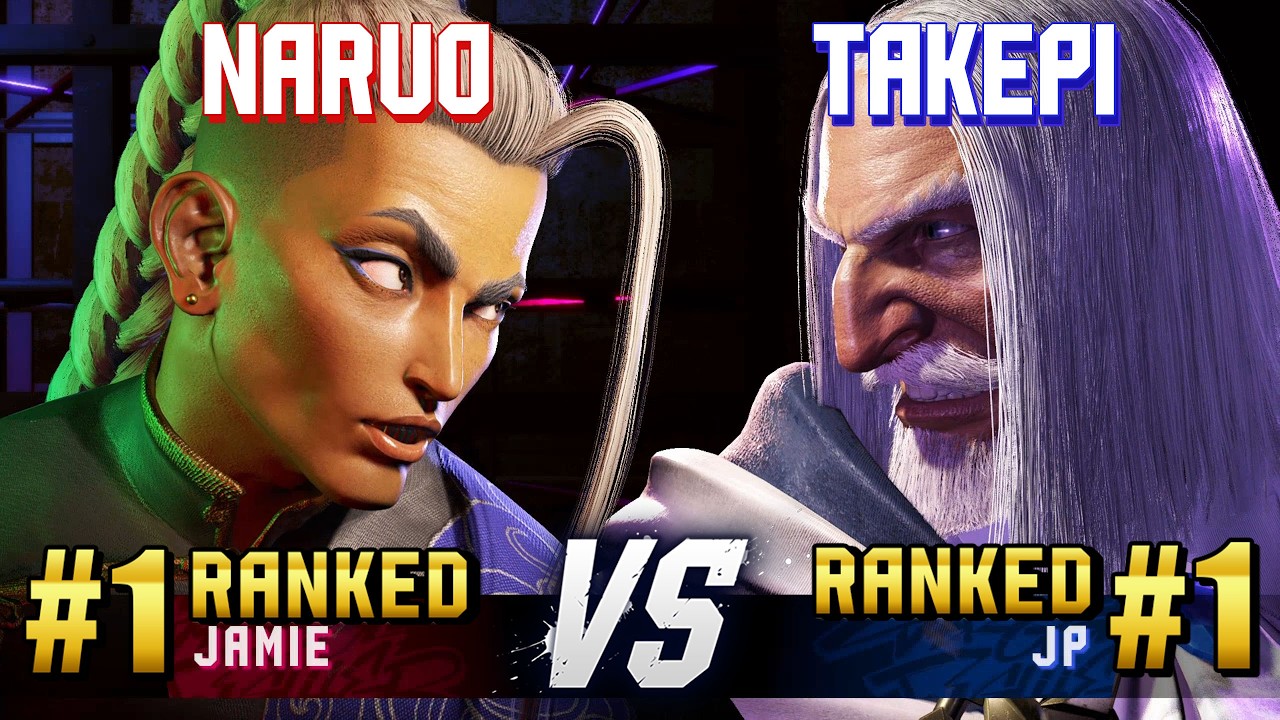 SF6 ▰ NARUO (#1 Ranked Jamie) vs TAKEPI (#1 Ranked JP) ▰ High Level Gameplay