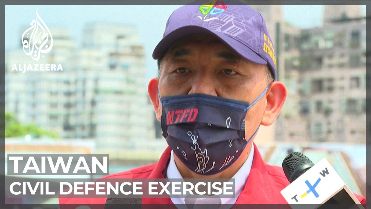 Taiwan conducts civil defence exercise amid China tensions