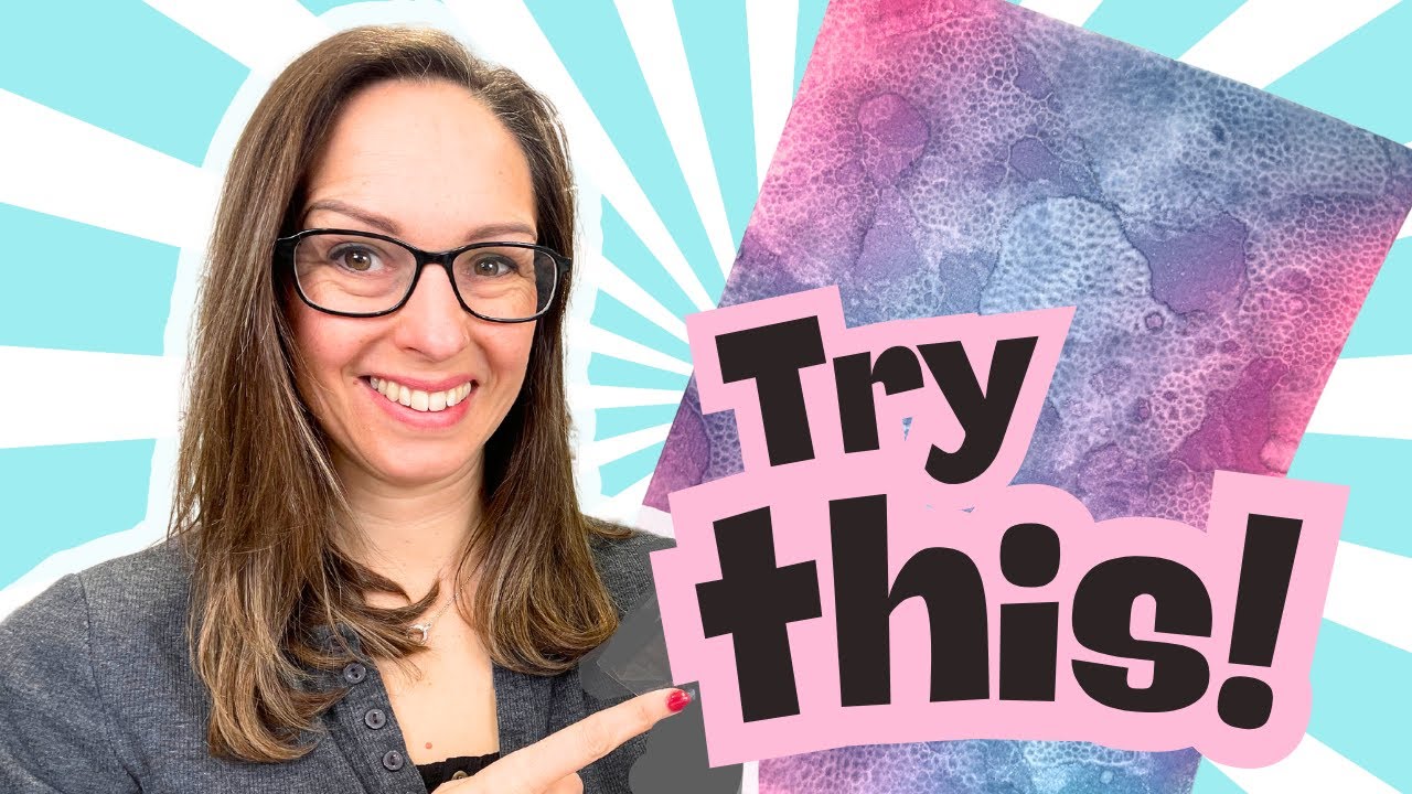 Create Amazing 🫧 Bubble 🫧 Texture for Mixed Media Projects!