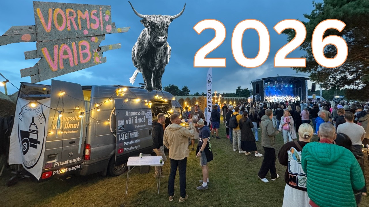 Pizza VAN Ep34 - K&uuml;psetasin 12h jutti bussis pitsasid?!  Vormsi Vaib 2026