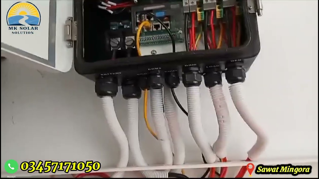12kw Nitrox Hybrid inverter KO Parallel krnay Ka Tarika#ongridinverter #jinkosolar #nitrox inverter