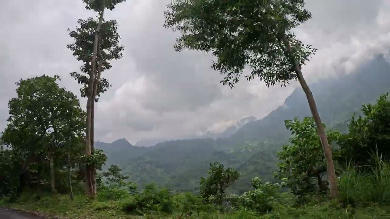 Ride spectacular views down a mountain into the valley.