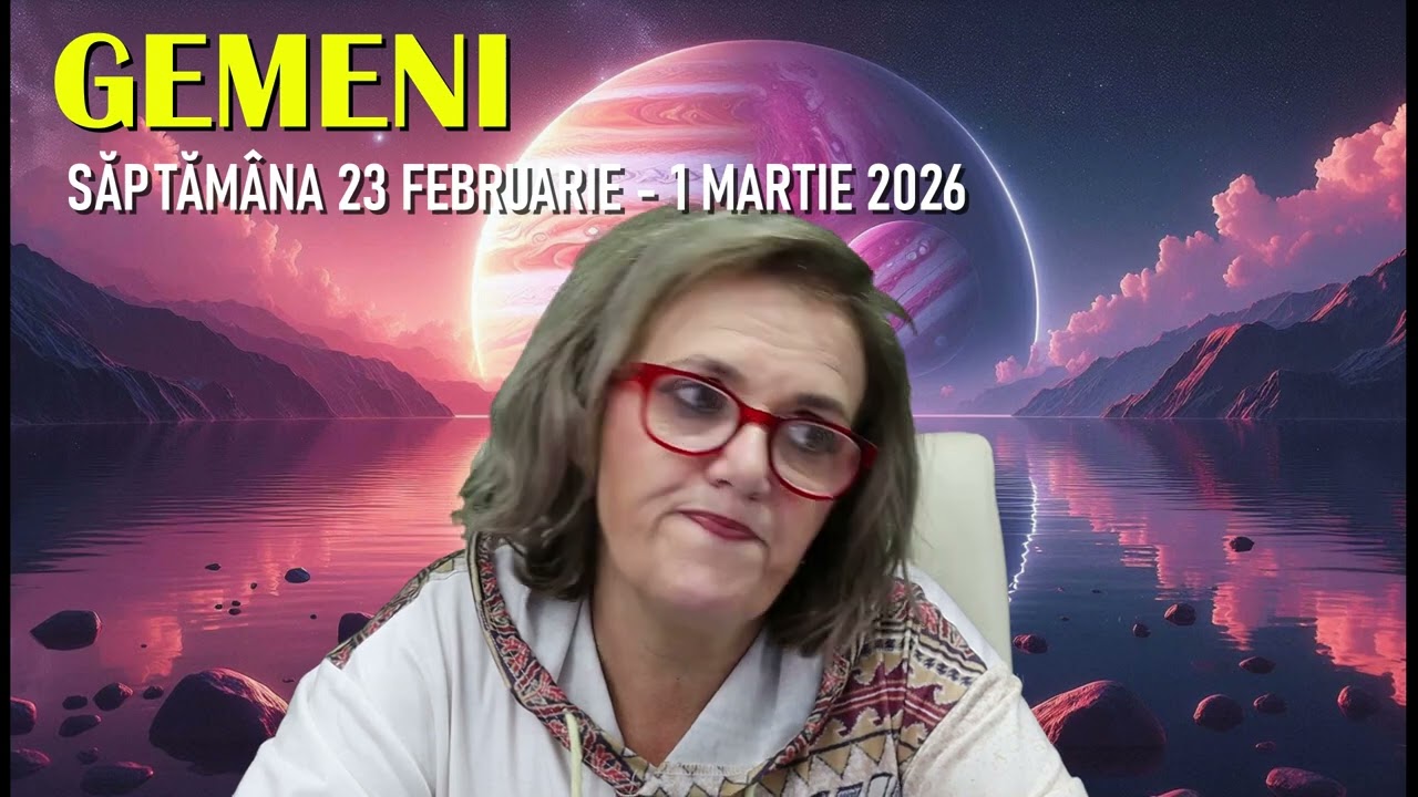 GEMENII in saptamana  23.02.-1.03.2026🟠➰ HOROSCOP ACVARIA