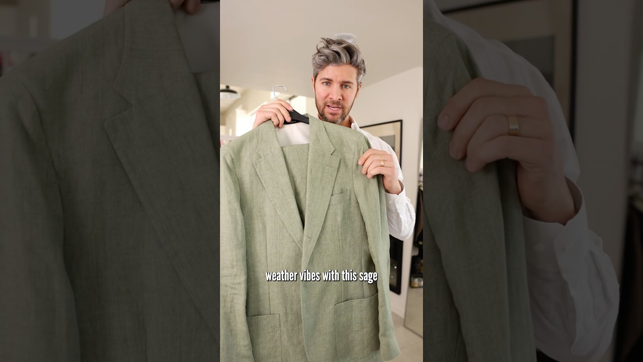 Sage Green Suit for a Groom?!?