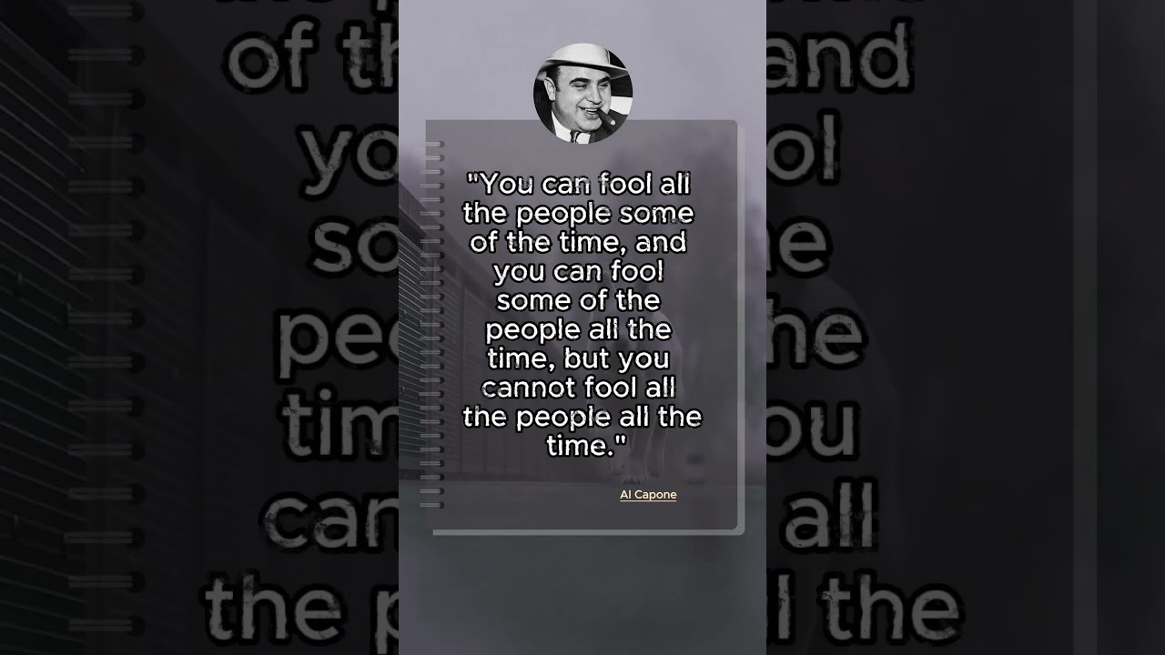 Al Capone || Legend Of A Time || 