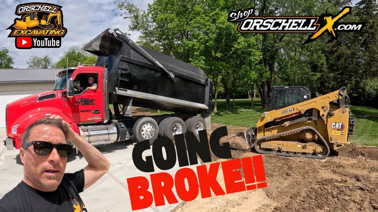 The NEW Caterpillar 275 CTL Skid Steer Land scaping Harley Raking & Finish Grading This Yard. ✊🏻🇺🇸