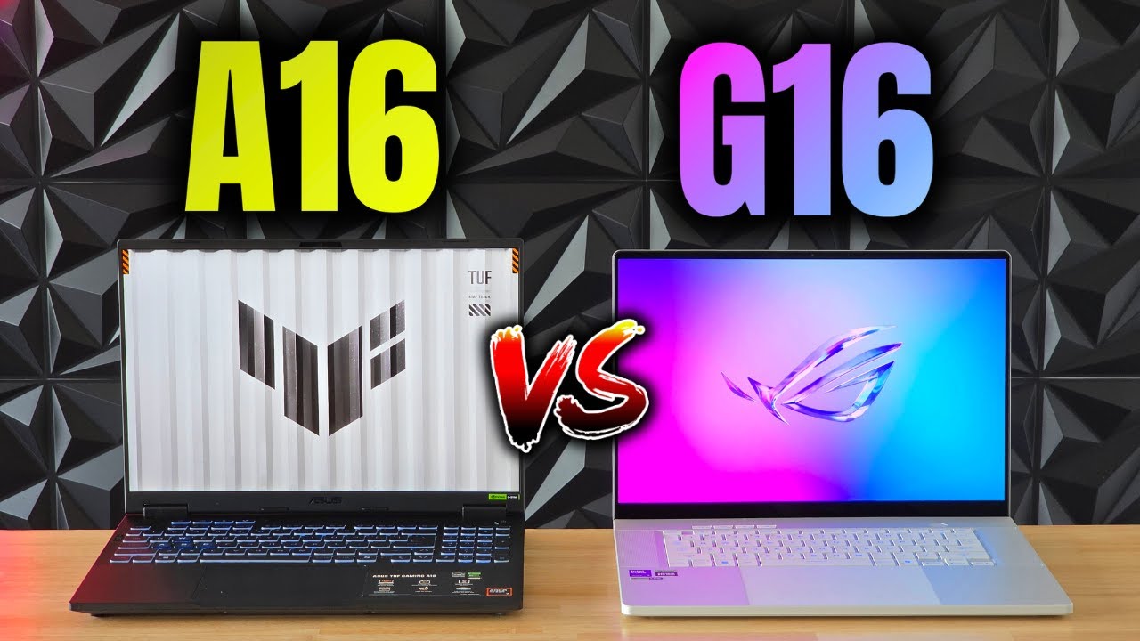 TUF A16 vs Zephyrus G16 (2025) - Is Spending DOUBLE the Money Worth It? (Asus ROG Gaming Laptop)
