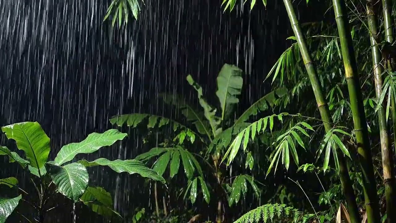 Relaxing rain - Rain sounds for sleep