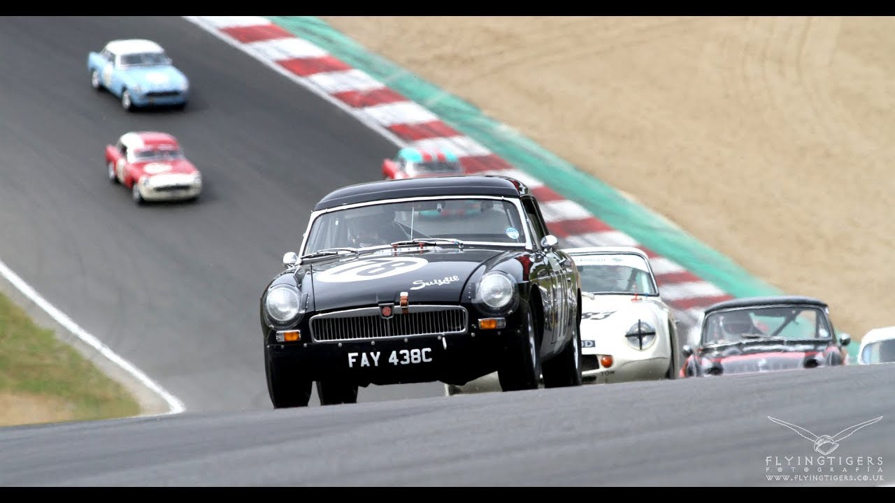 Equipe GTS Brands Hatch Indy 23rd June 2018 MGB Classic Racing 1080p