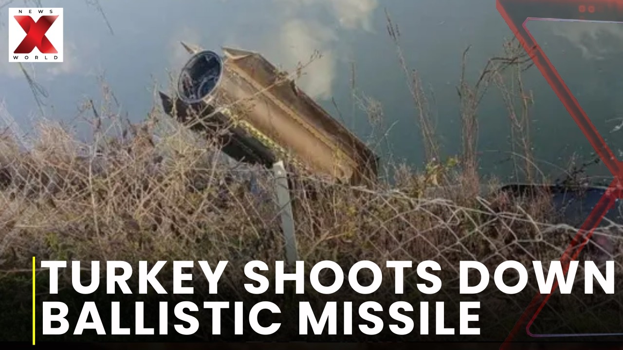 Turkey condemns missiles entering its airspace near Iran| NewsX World