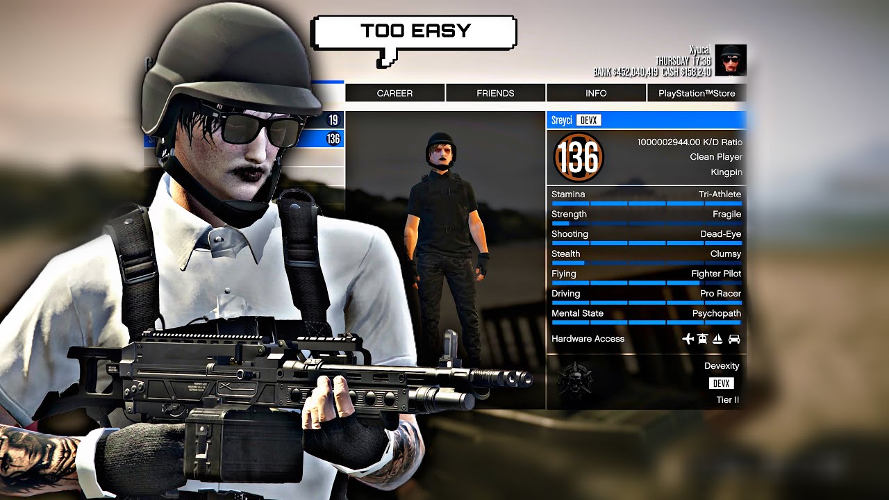 Rqckets сразился с лучшим игроком DEVX Beach AW в GTA Online