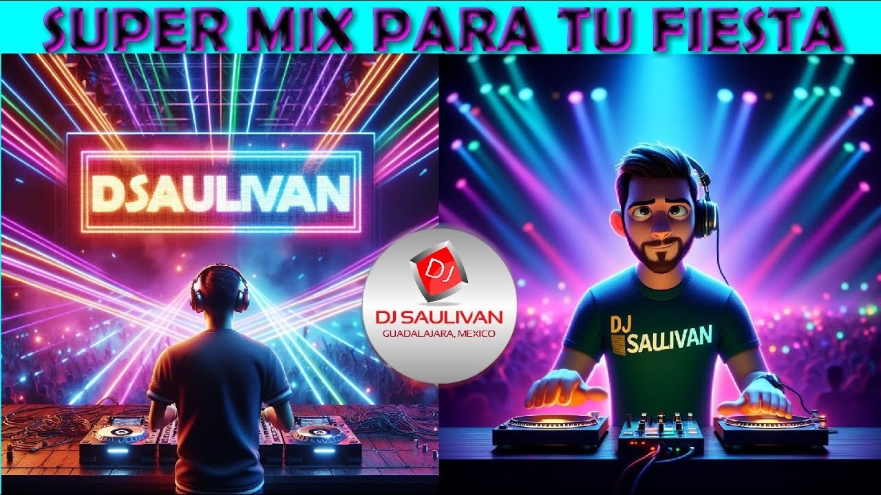 SUPER MIX PARA TU FIESTA  💃🎧 MEZCLADO EN VIVO @djsaulivan 🎧 #586 (resubido a youtube)