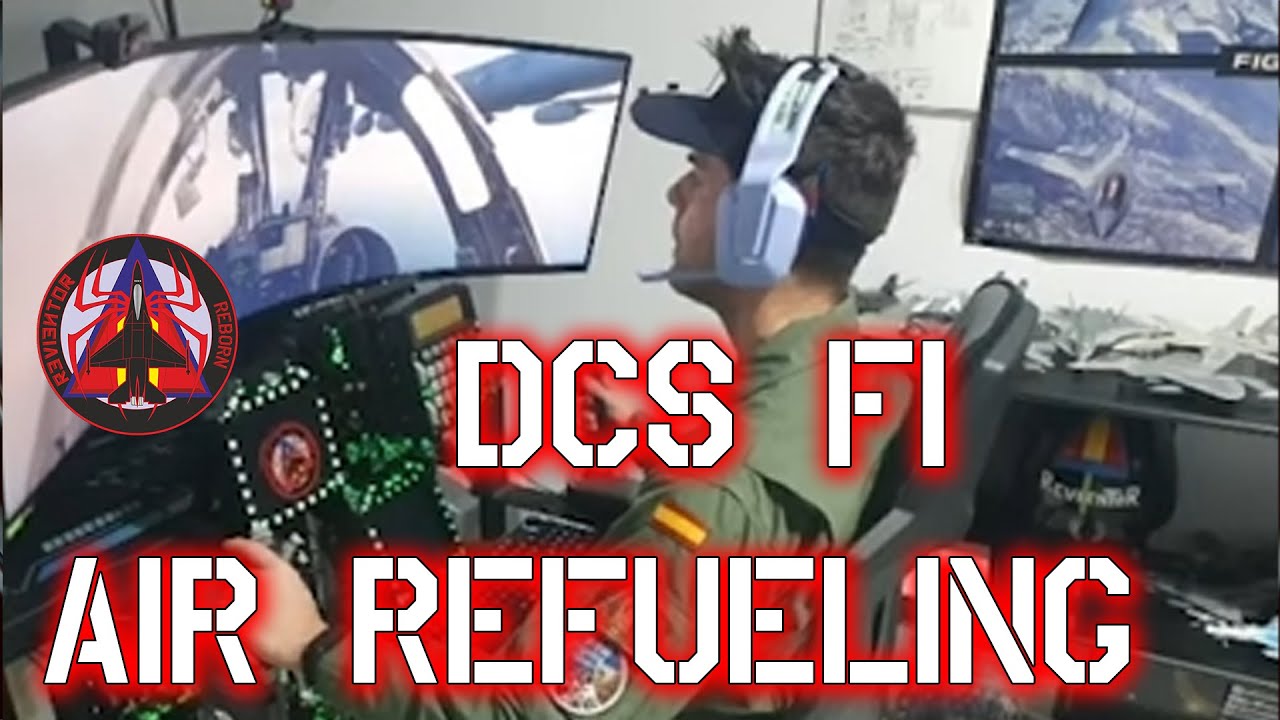DCS F1 REPOSTAJE EN VUELO