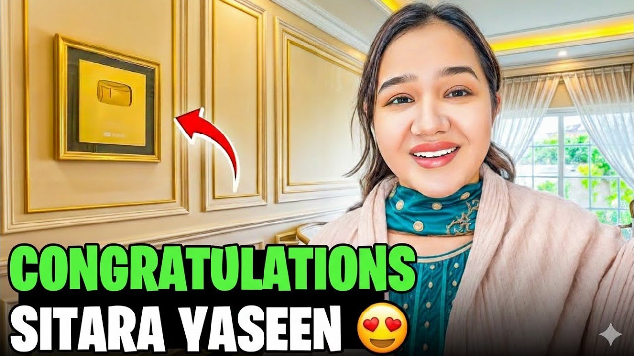 CONGRATULATIONS 🎉 TO SITARA YASEEN/SITARA #sitarayaseen /KHOONI SUNDAY #khoonisunday 
