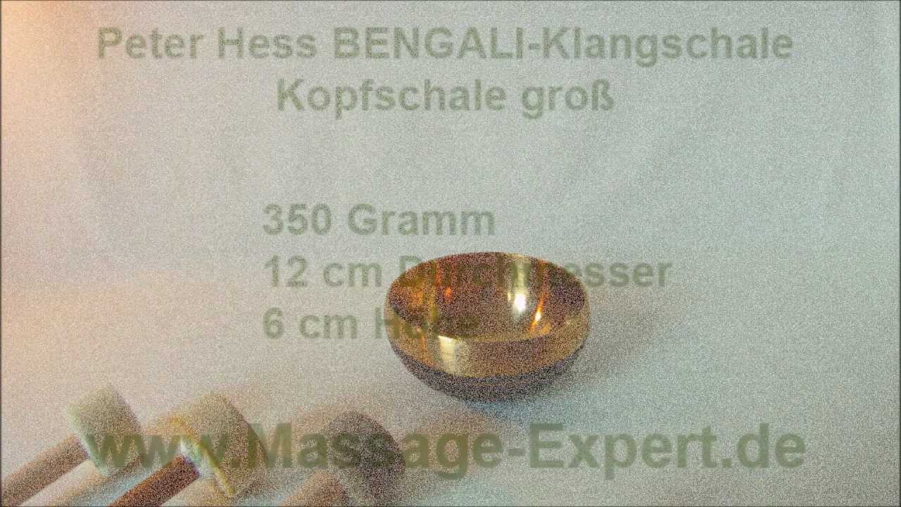 Peter Hess BENGALI-Klangschale, Kopfschale gro&szlig;