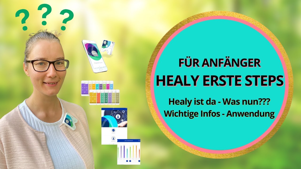 Healy f&uuml;r Anf&auml;nger - Apps Anwendung erkl&auml;rt - Healy ist bestellt, was nun? Programme und Module