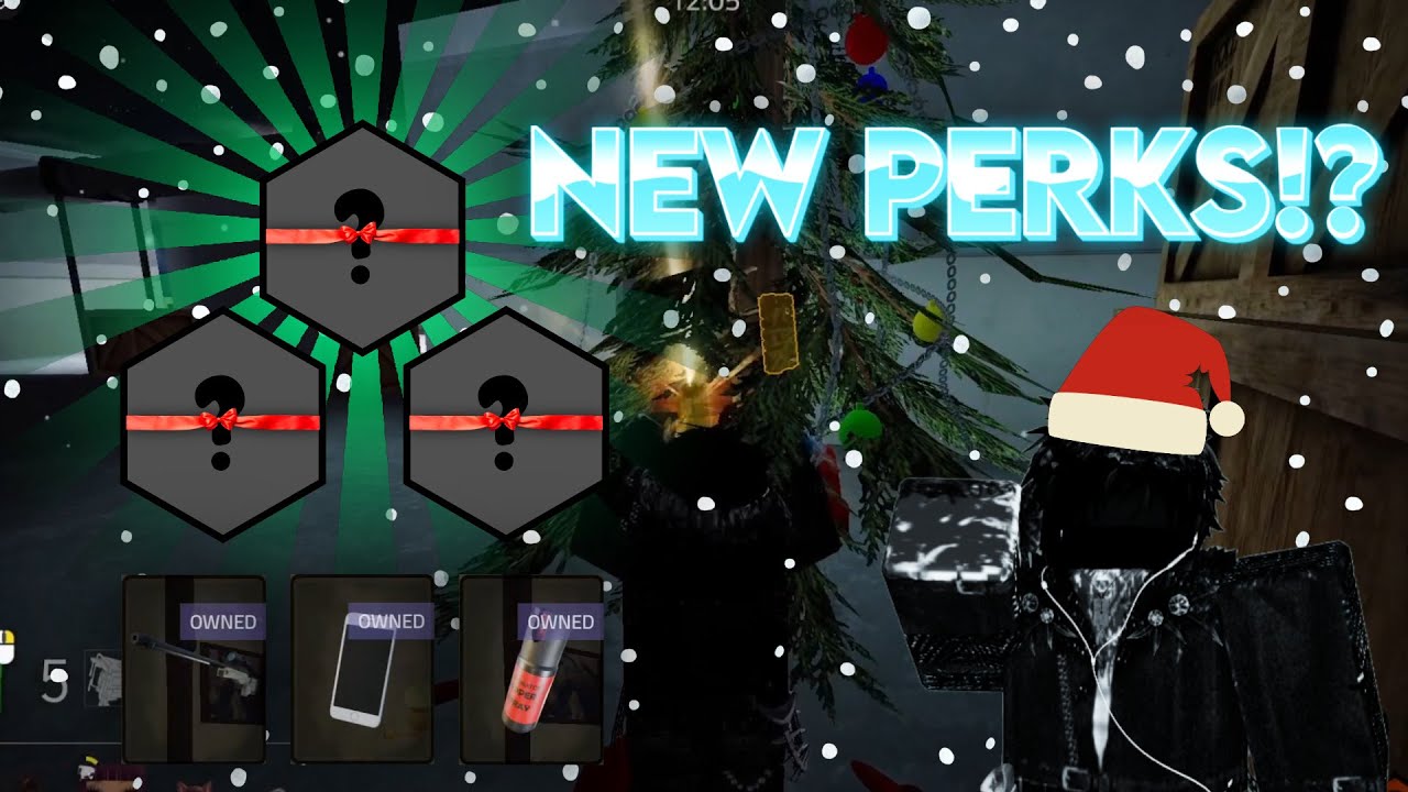 BEST Violence District Update?! New Perks + INSANE Christmas Skins!