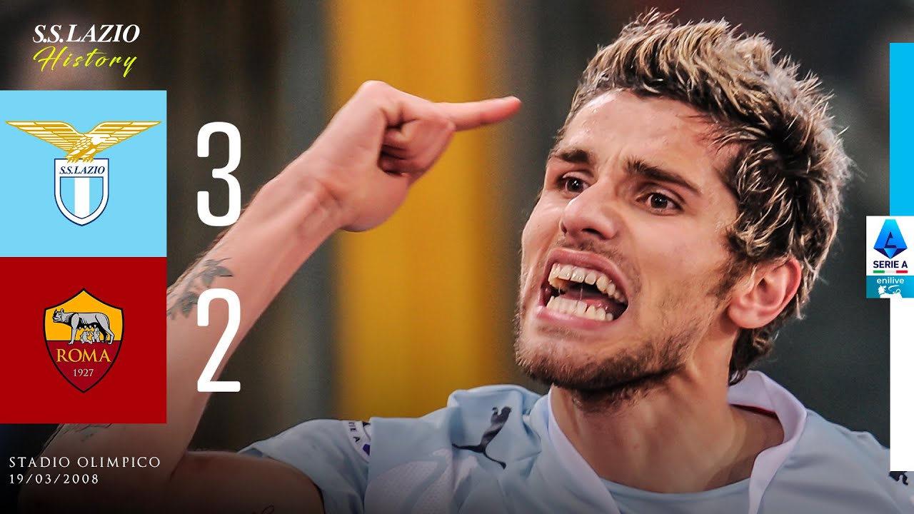 ⏪ Highlights Serie A 2007/2008 | Lazio-Roma 3-2