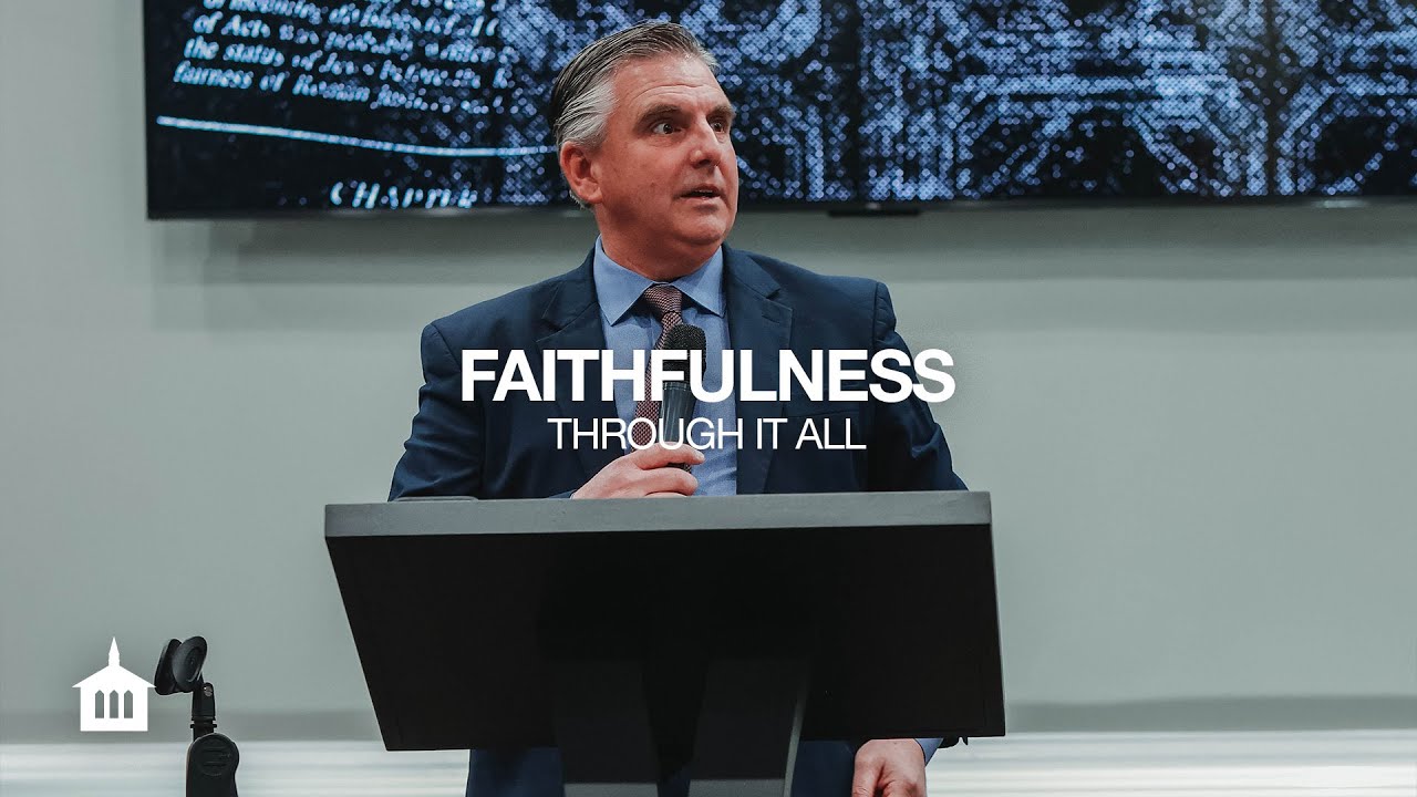 Faithfulness | Through It All | 2 Timothy 2:13 | Pastor Shawn Garnett