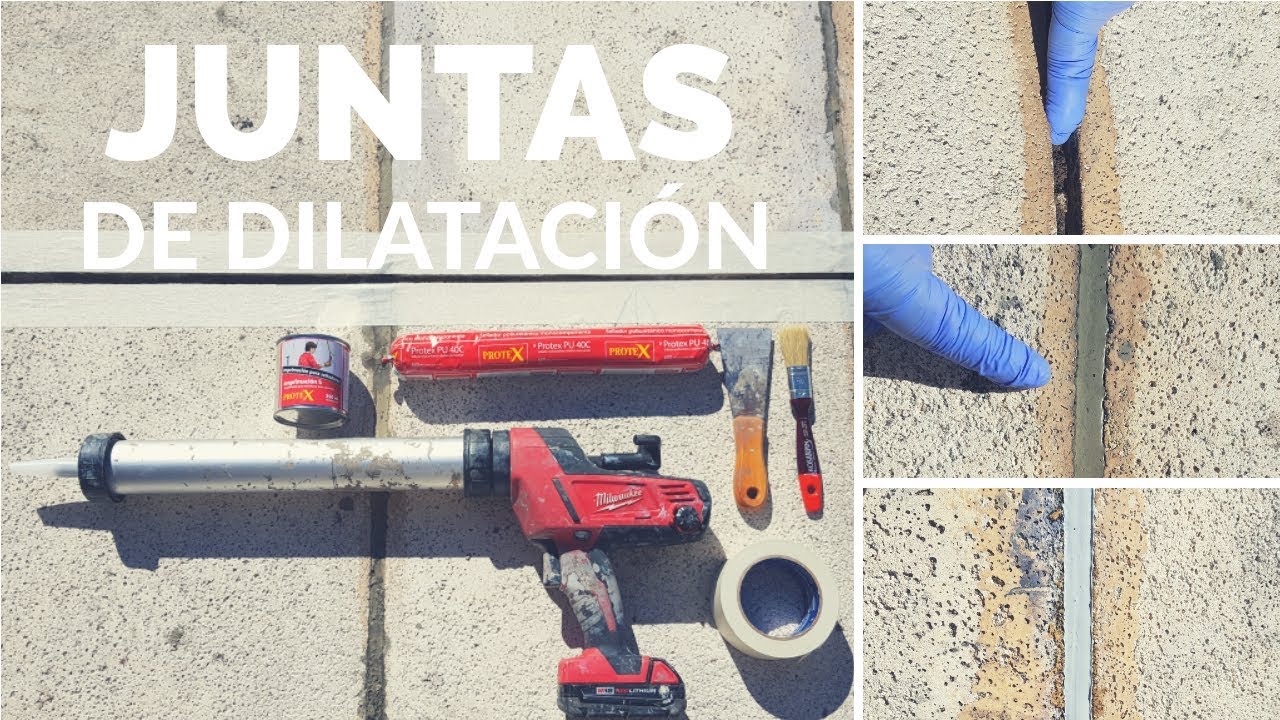Como hacer una JUNTA DE DILATACIÓN ✅
